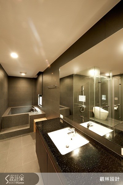 91坪新成屋(5年以下)＿人文禪風浴室案例圖片＿觀林設計＿觀林_28之12