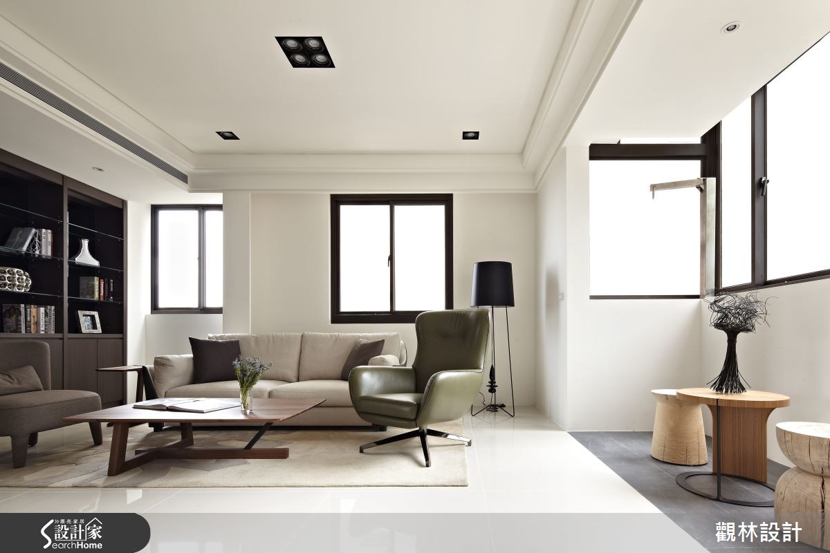 57坪＿休閒風客廳案例圖片＿觀林設計＿觀林_29之5