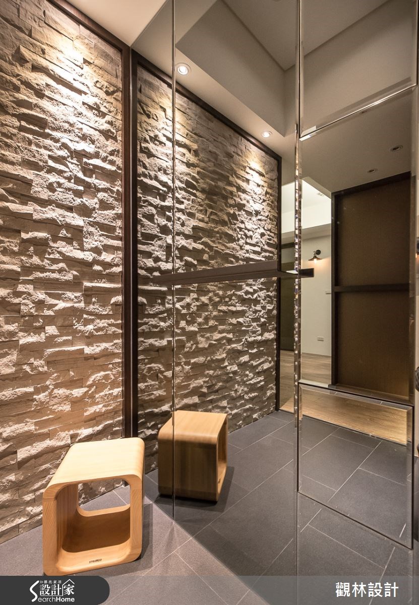 20坪新成屋(5年以下)＿混搭風玄關案例圖片＿觀林設計＿觀林_30之2