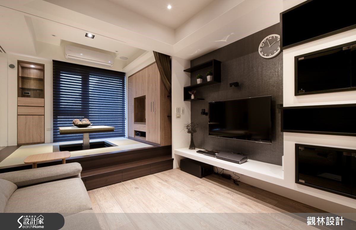 20坪新成屋(5年以下)＿混搭風客廳案例圖片＿觀林設計＿觀林_30之4