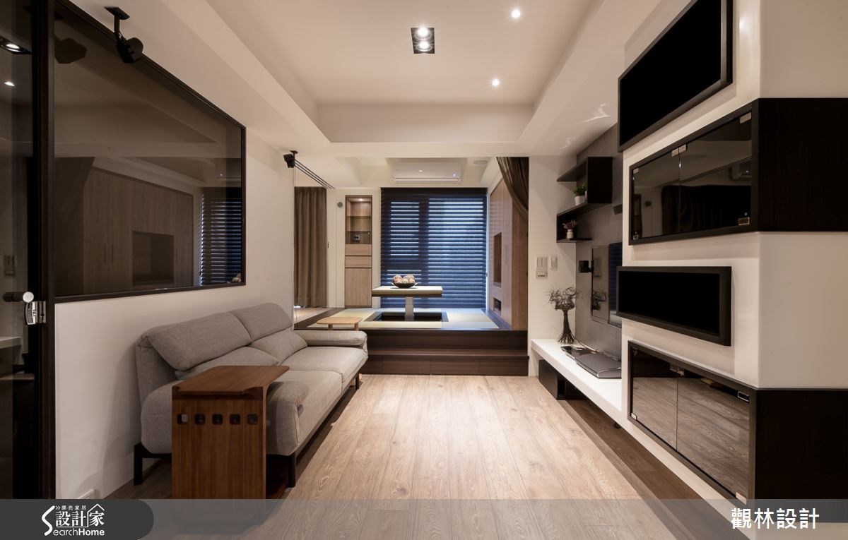 20坪新成屋(5年以下)＿混搭風客廳案例圖片＿觀林設計＿觀林_30之5