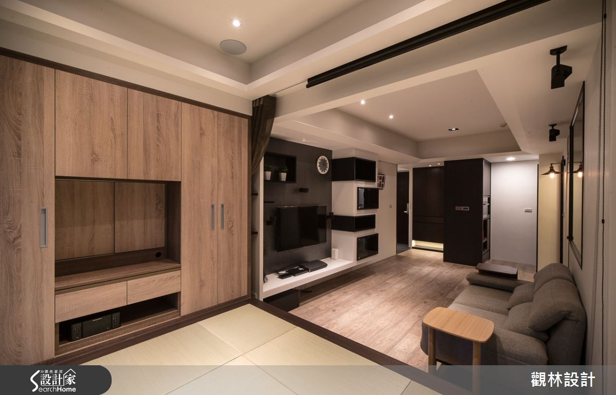 20坪新成屋(5年以下)＿混搭風客廳案例圖片＿觀林設計＿觀林_30之24