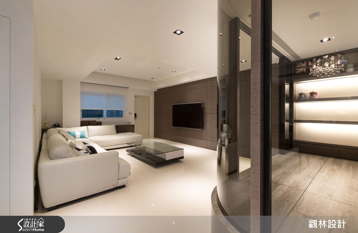 100坪老屋(16~30年)＿混搭風客廳案例圖片＿觀林設計＿觀林_31之2