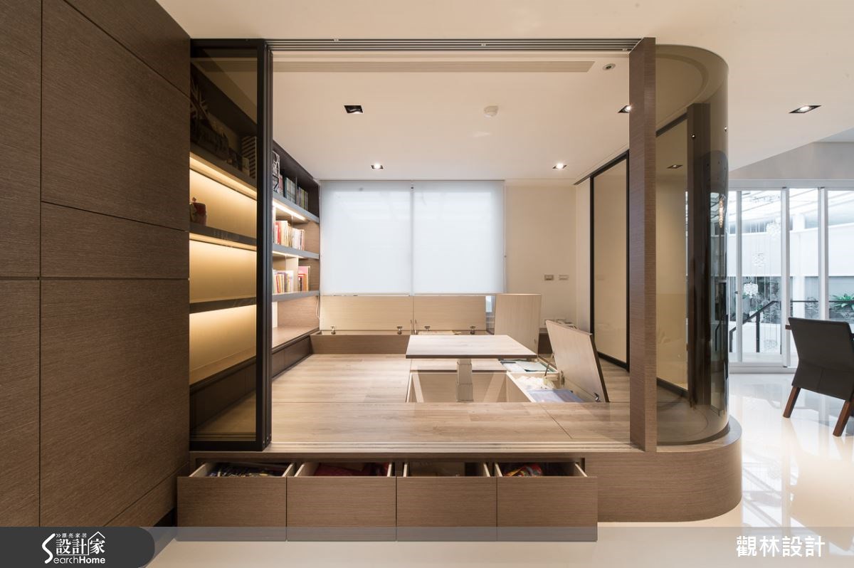 100坪老屋(16~30年)＿混搭風和室案例圖片＿觀林設計＿觀林_31之12