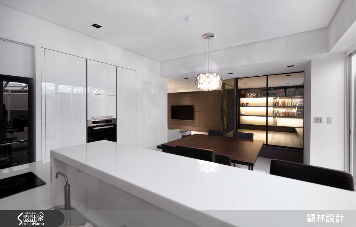 100坪老屋(16~30年)＿混搭風餐廳吧檯案例圖片＿觀林設計＿觀林_31之15