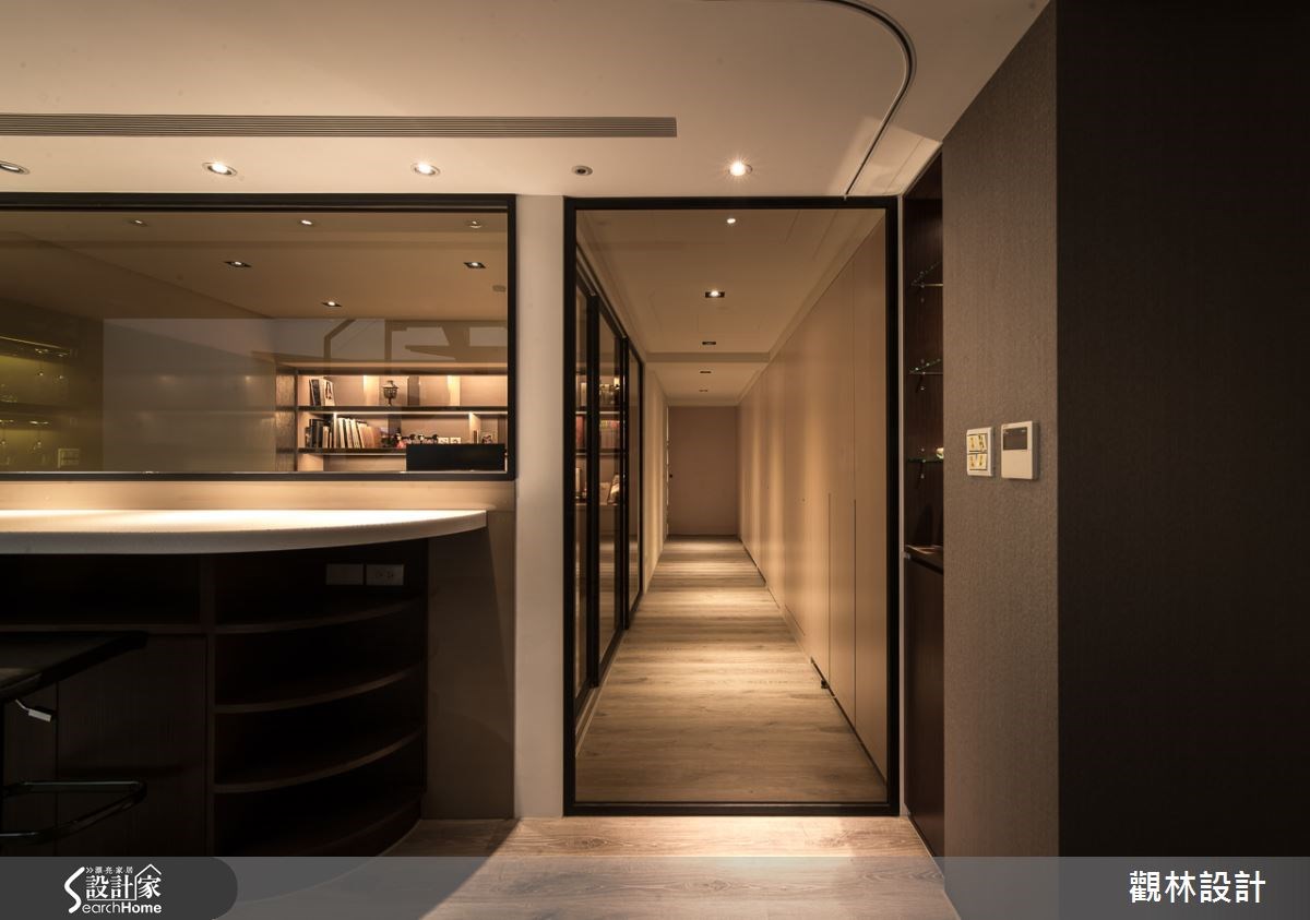 100坪老屋(16~30年)＿混搭風吧檯走廊案例圖片＿觀林設計＿觀林_31之44