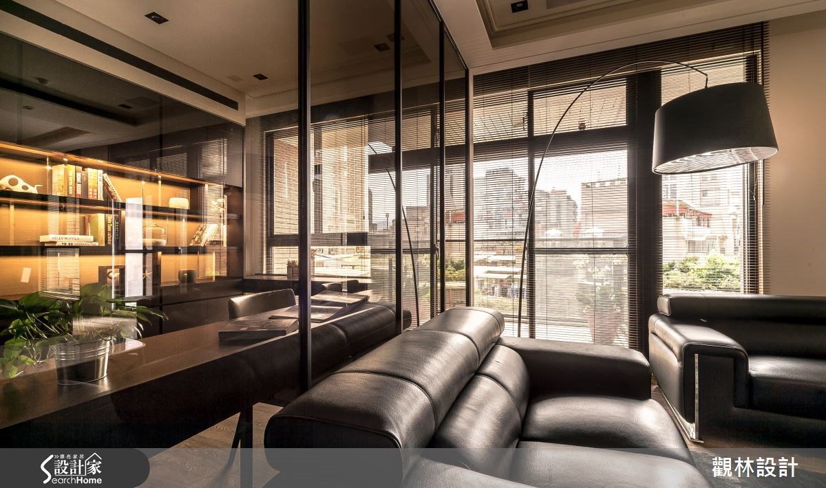 60坪新成屋(5年以下)＿休閒風客廳案例圖片＿觀林設計＿觀林_32之17