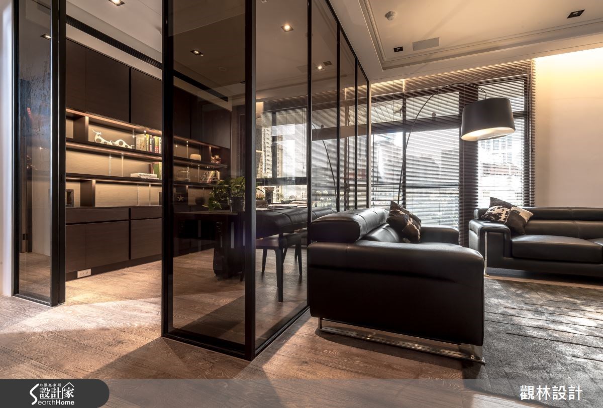 60坪新成屋(5年以下)＿休閒風客廳案例圖片＿觀林設計＿觀林_32之18