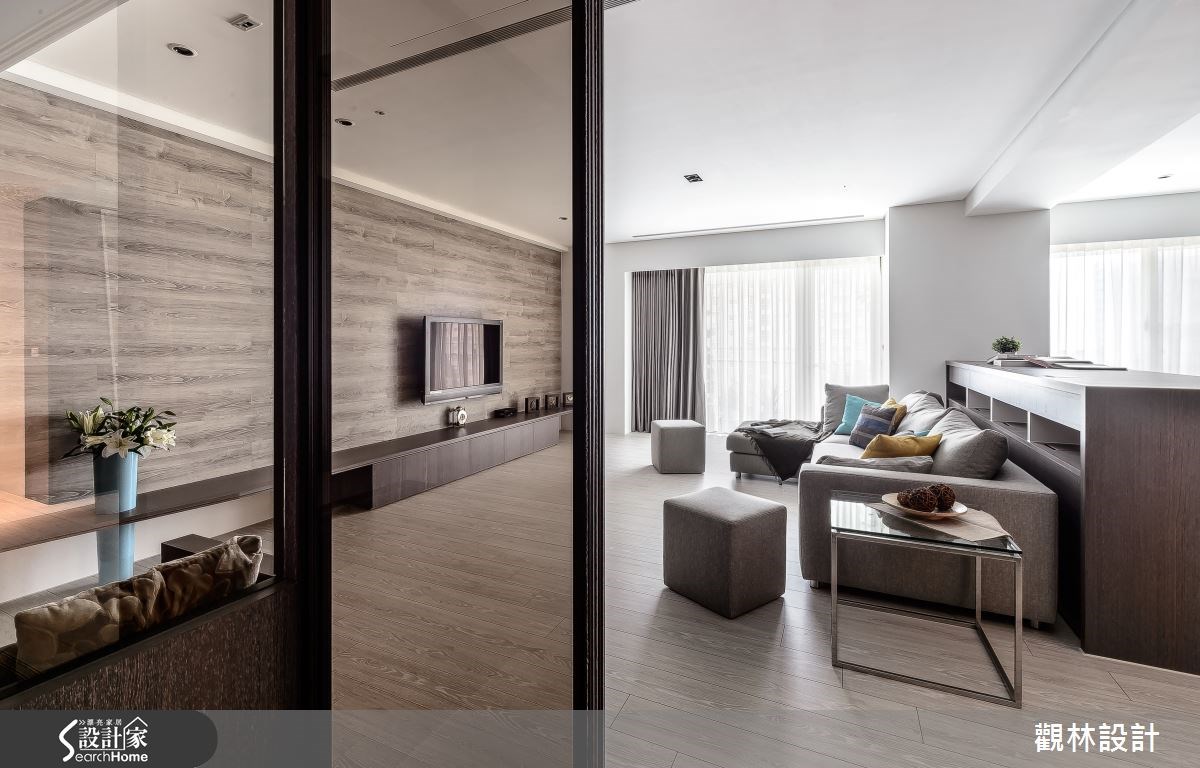 60坪新成屋(5年以下)＿簡約風客廳案例圖片＿觀林設計＿觀林_33之9