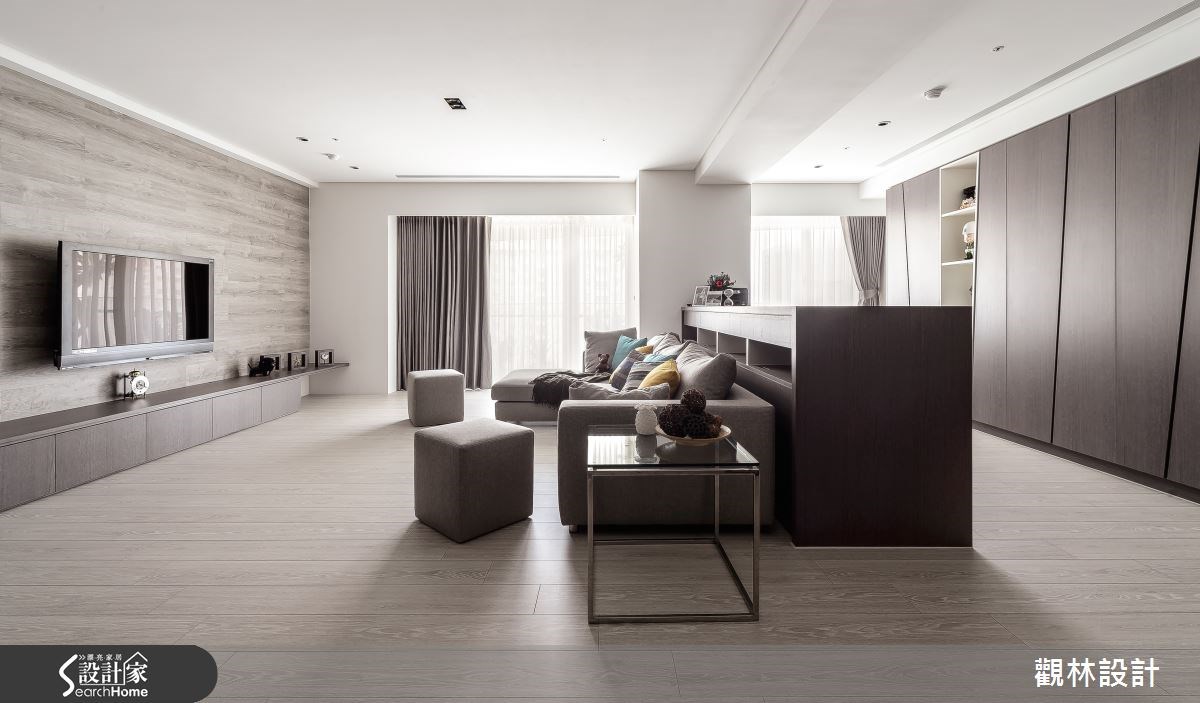 60坪新成屋(5年以下)＿簡約風客廳案例圖片＿觀林設計＿觀林_33之10