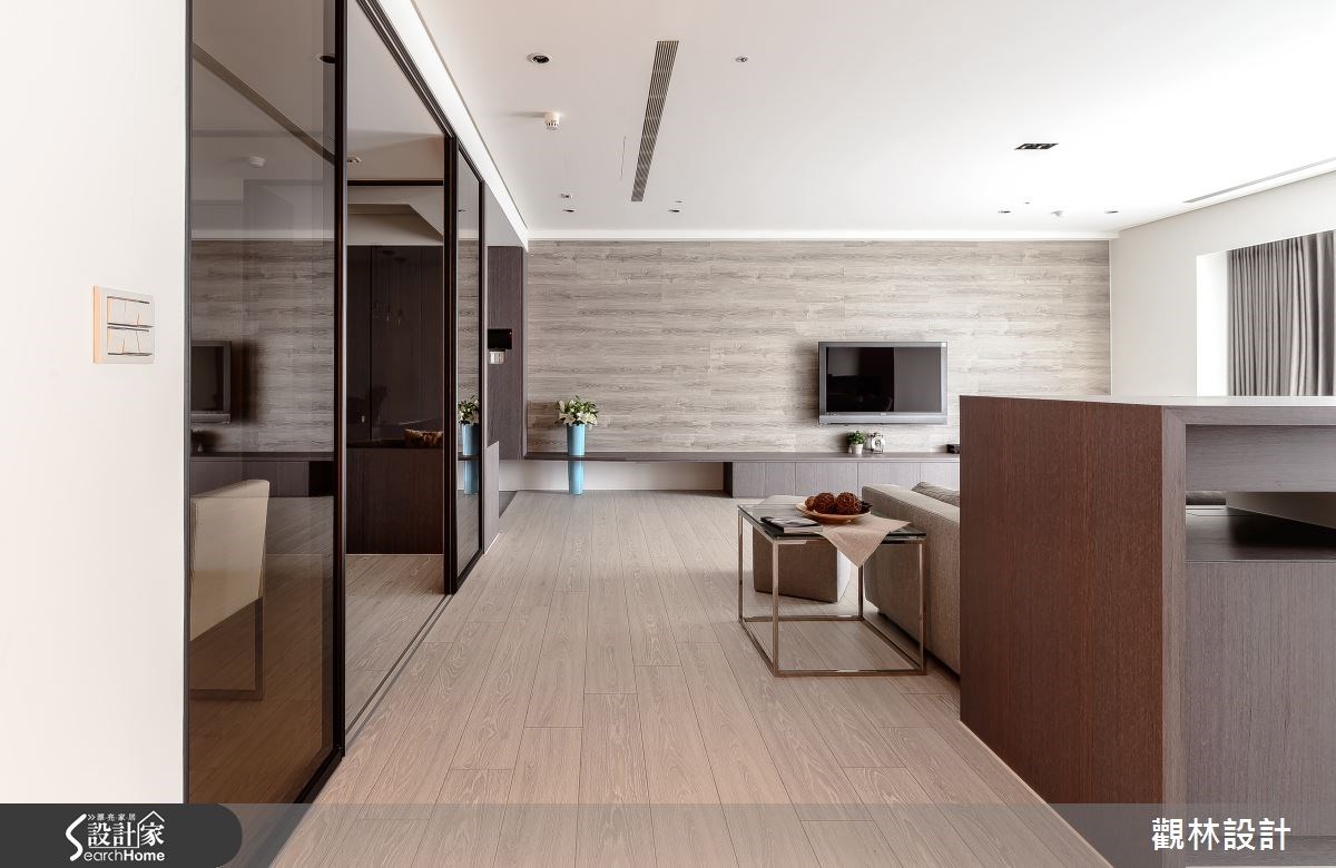 60坪新成屋(5年以下)＿簡約風客廳案例圖片＿觀林設計＿觀林_33之14