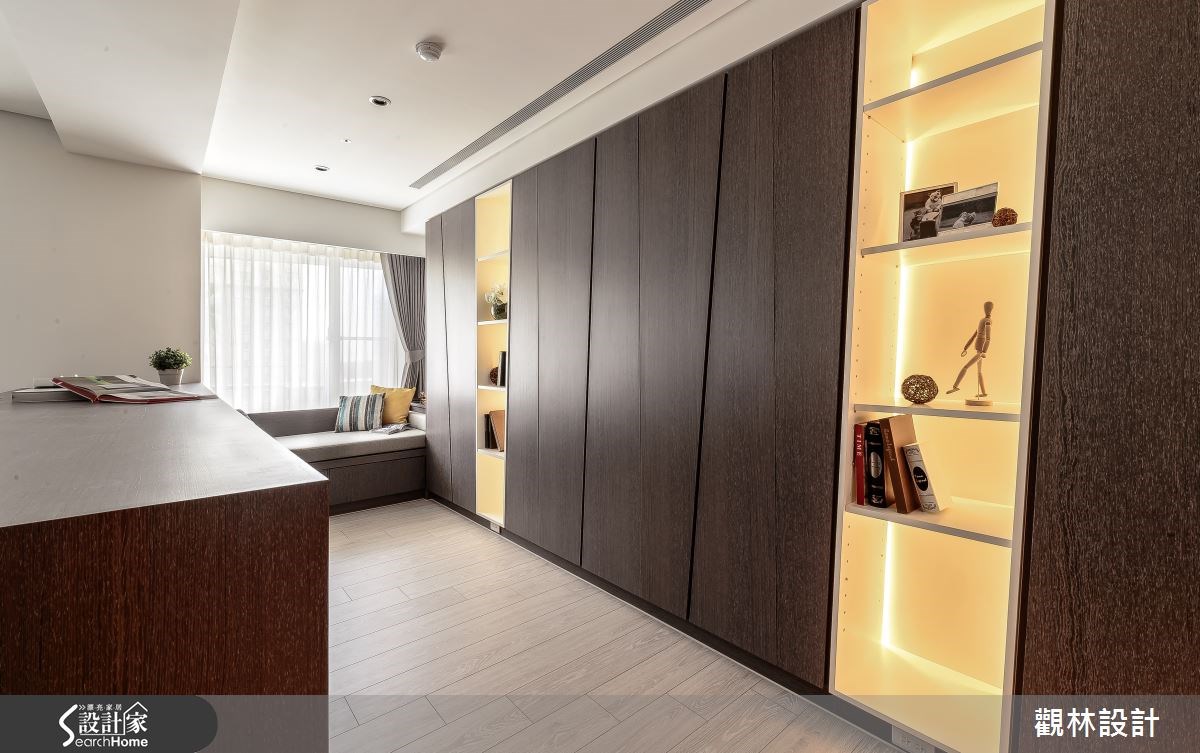 60坪新成屋(5年以下)＿簡約風和室案例圖片＿觀林設計＿觀林_33之22