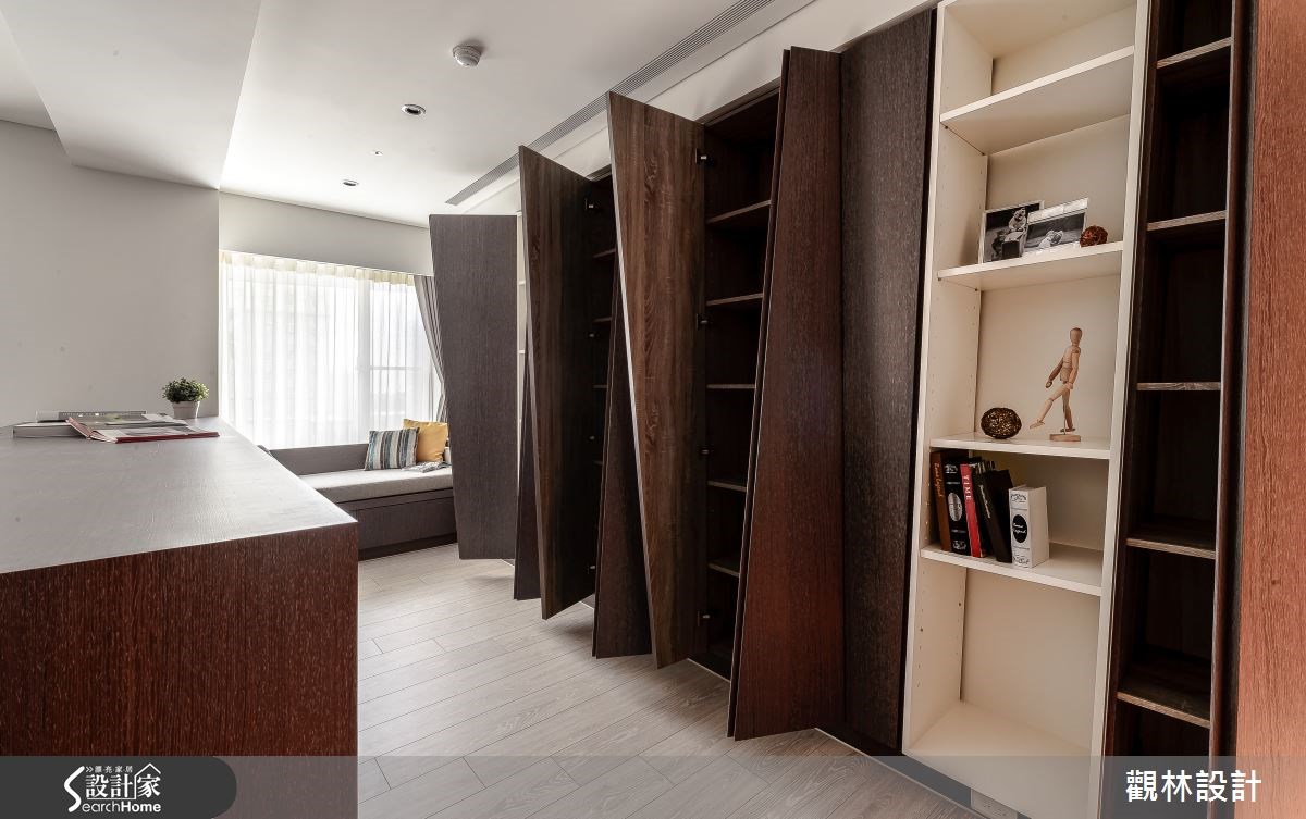 60坪新成屋(5年以下)＿簡約風和室案例圖片＿觀林設計＿觀林_33之23