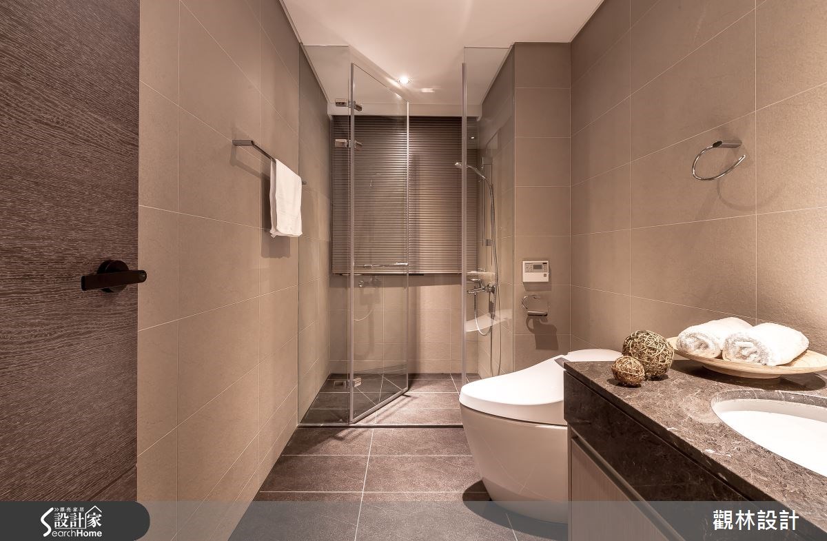 60坪新成屋(5年以下)＿簡約風浴室案例圖片＿觀林設計＿觀林_33之26