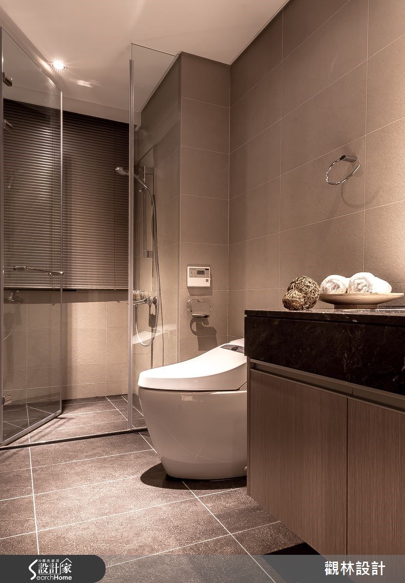 60坪新成屋(5年以下)＿簡約風浴室案例圖片＿觀林設計＿觀林_33之27