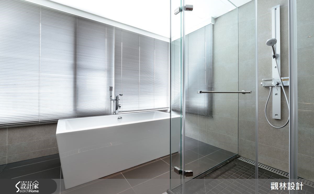 60坪新成屋(5年以下)＿簡約風浴室案例圖片＿觀林設計＿觀林_33之30