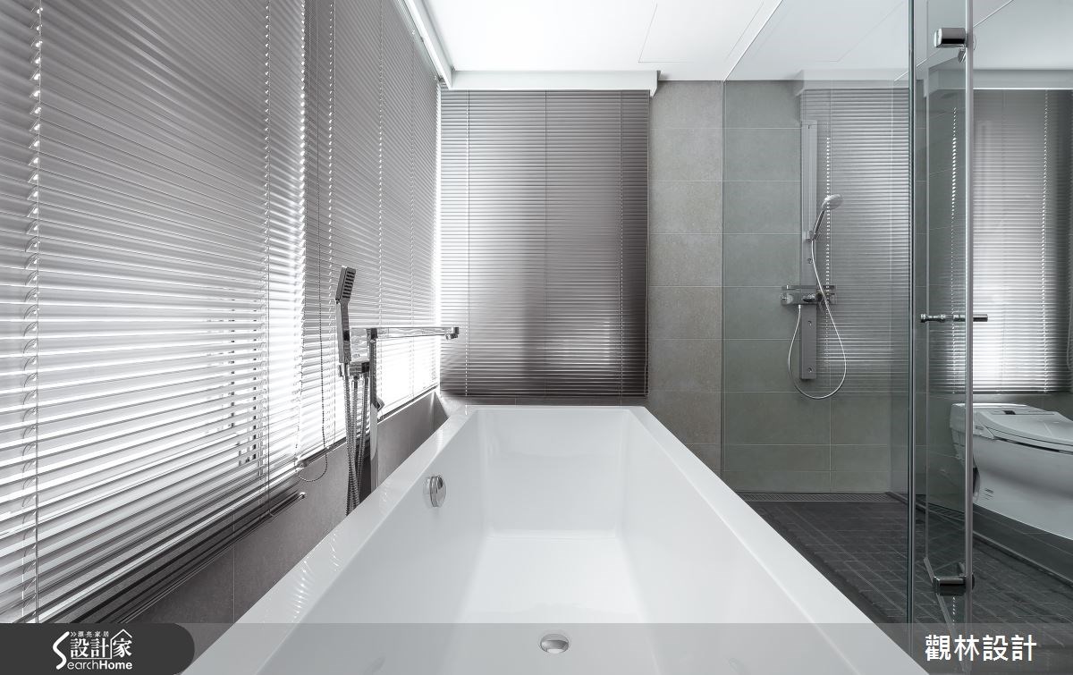 60坪新成屋(5年以下)＿簡約風浴室案例圖片＿觀林設計＿觀林_33之32