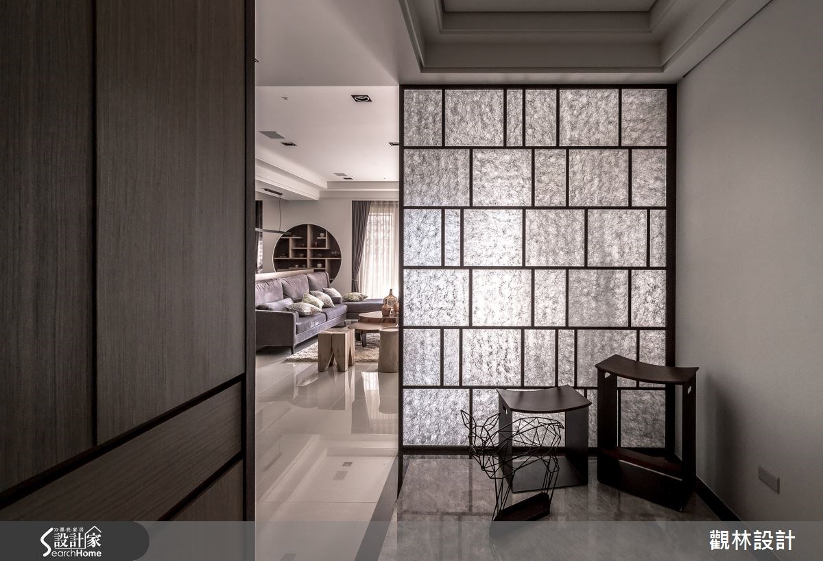 46坪新成屋(5年以下)＿混搭風玄關案例圖片＿觀林設計＿觀林_34之2