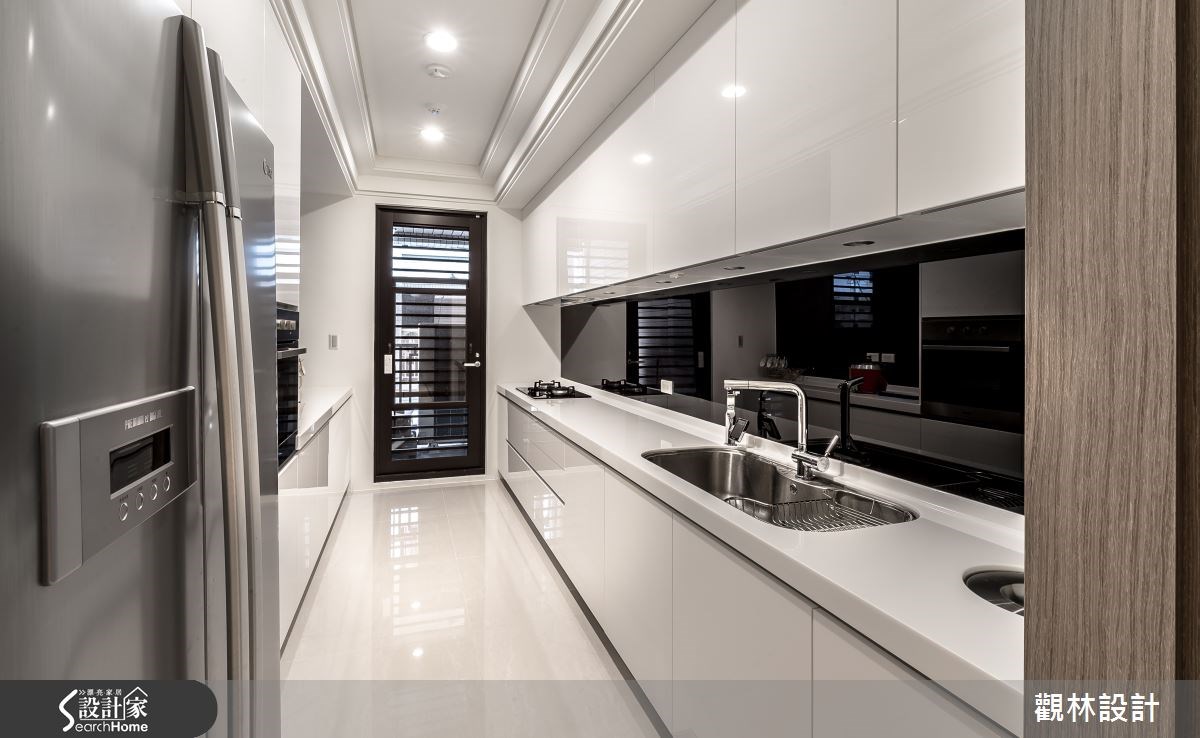 46坪新成屋(5年以下)＿混搭風廚房案例圖片＿觀林設計＿觀林_34之17