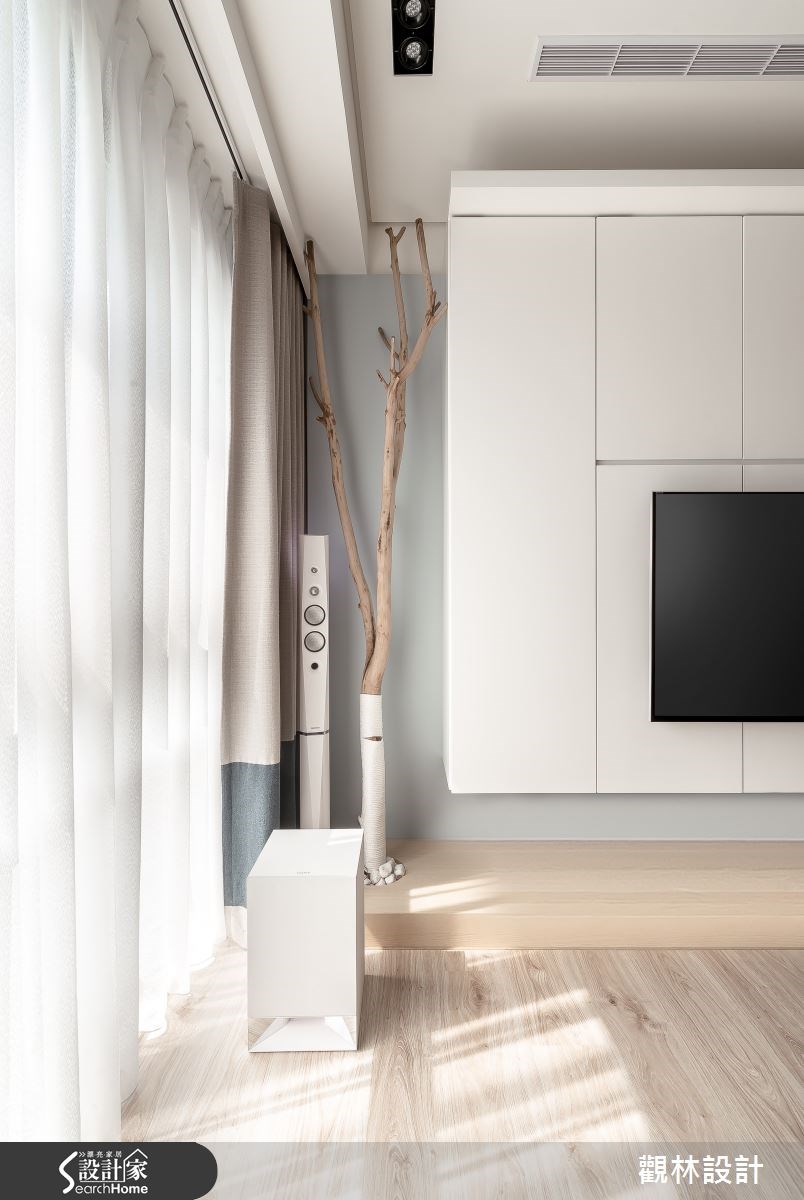 24坪新成屋(5年以下)＿休閒風客廳案例圖片＿觀林設計＿觀林_36之2