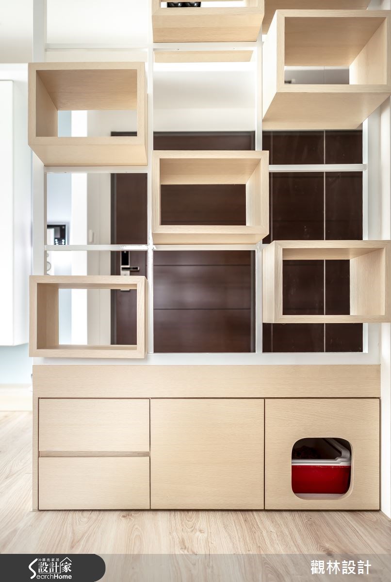 24坪新成屋(5年以下)＿休閒風玄關案例圖片＿觀林設計＿觀林_36之10