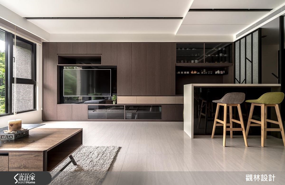 31坪新成屋(5年以下)＿現代風客廳案例圖片＿觀林設計＿觀林_39之3
