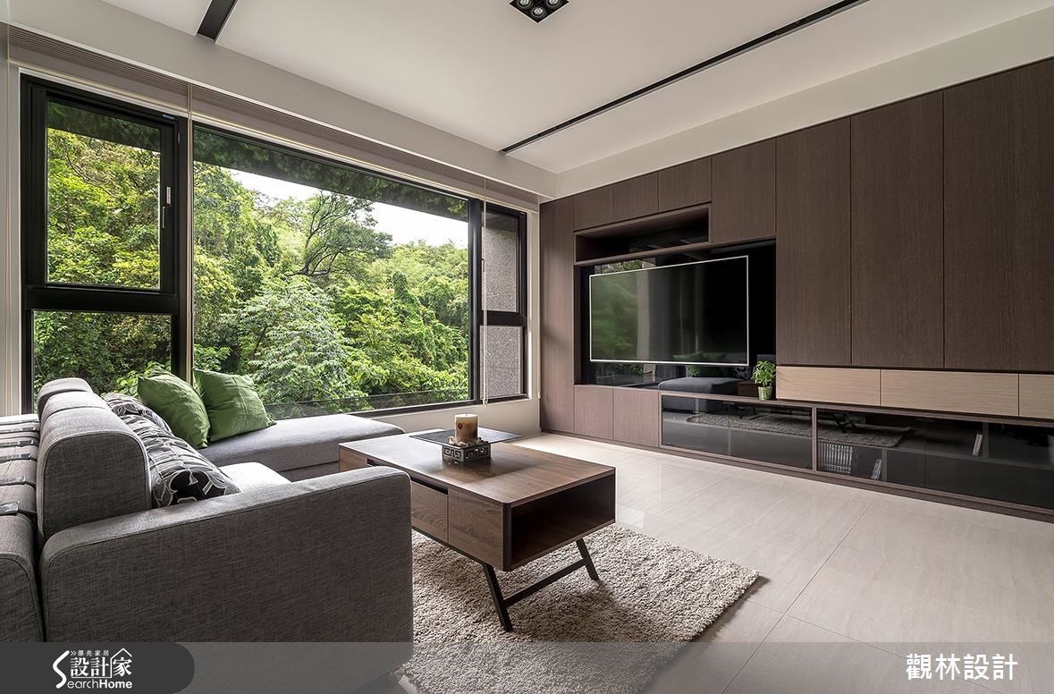 31坪新成屋(5年以下)＿現代風客廳案例圖片＿觀林設計＿觀林_39之4