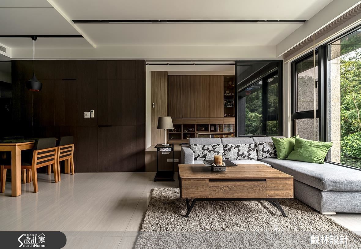 31坪新成屋(5年以下)＿現代風客廳案例圖片＿觀林設計＿觀林_39之6