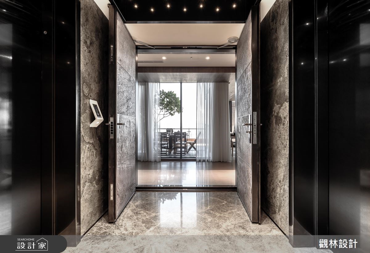 106坪新成屋(5年以下)＿混搭風玄關案例圖片＿觀林設計＿觀林_41之1