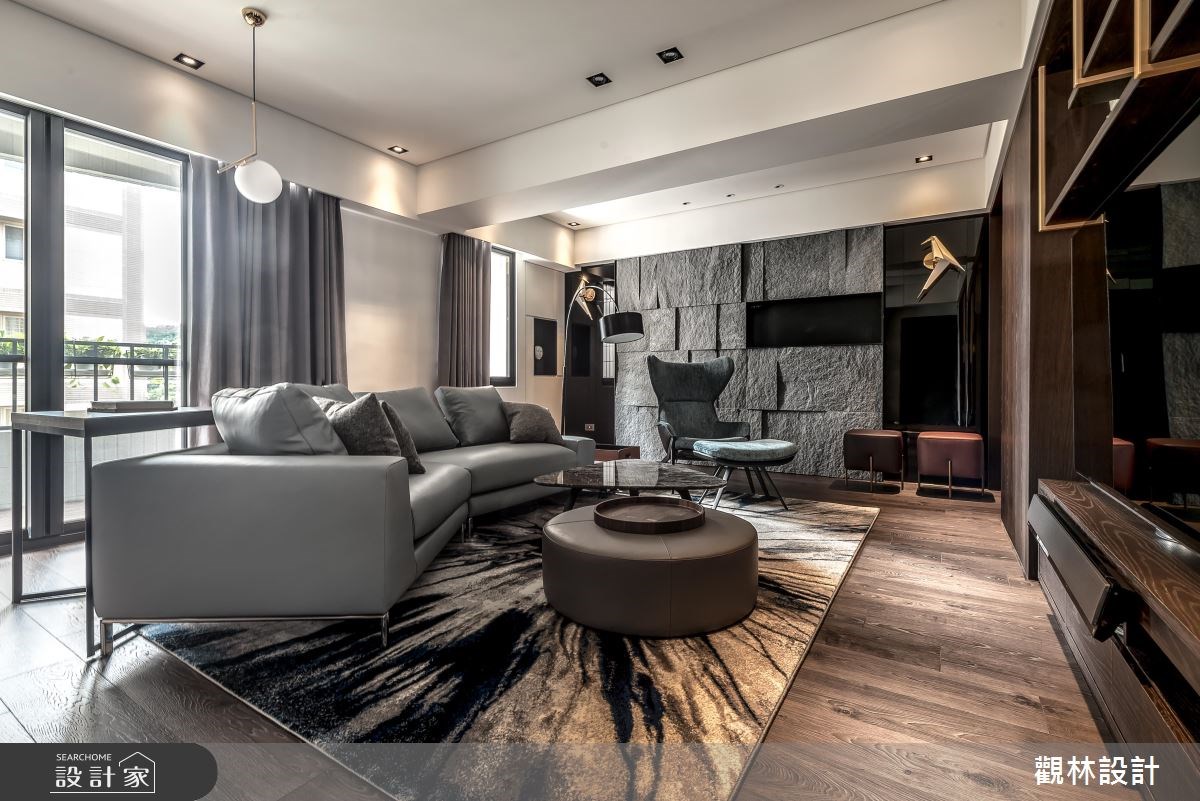 老屋(16~30年)＿奢華風客廳案例圖片＿觀林設計＿觀林_42之1