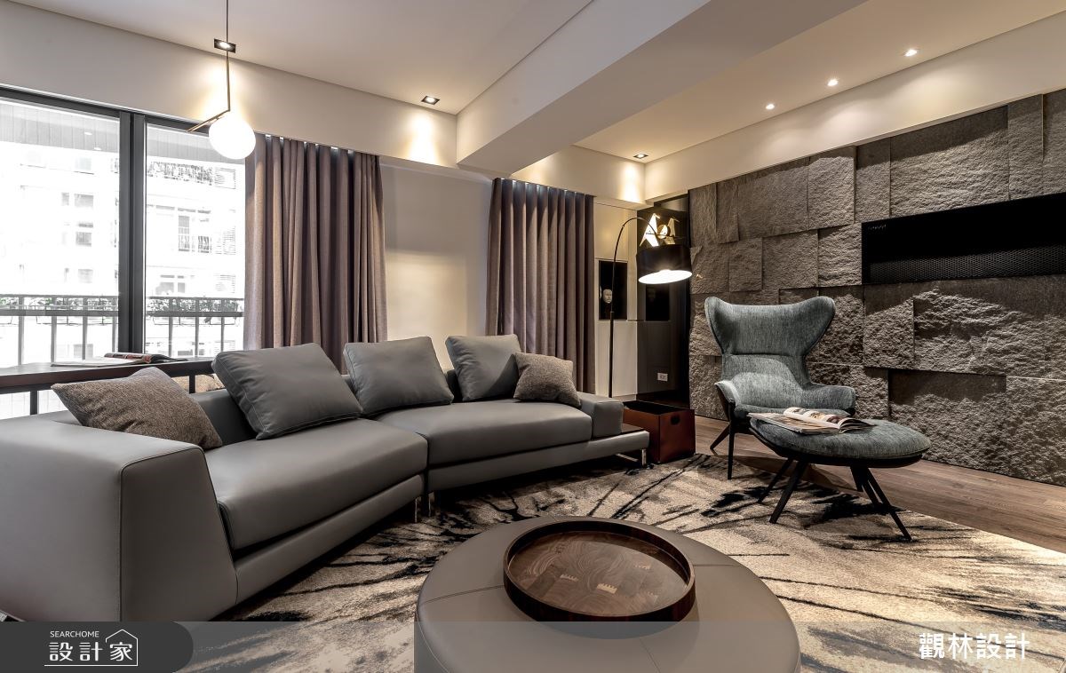 老屋(16~30年)＿奢華風客廳案例圖片＿觀林設計＿觀林_42之2