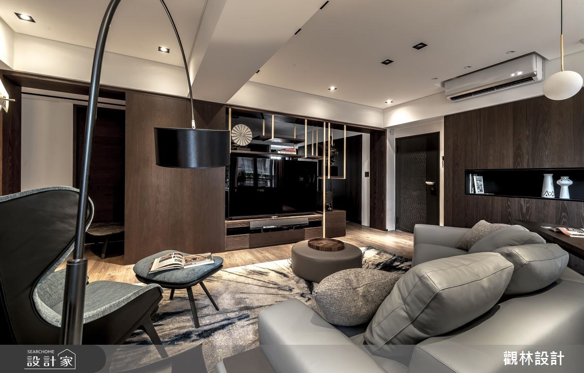 老屋(16~30年)＿奢華風客廳案例圖片＿觀林設計＿觀林_42之4