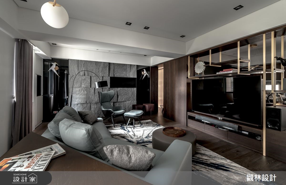 老屋(16~30年)＿奢華風客廳案例圖片＿觀林設計＿觀林_42之8
