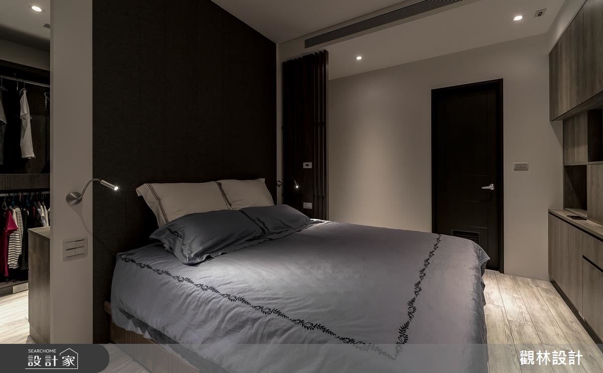 20坪新成屋(5年以下)＿簡約風臥室案例圖片＿觀林設計＿觀林_43之8