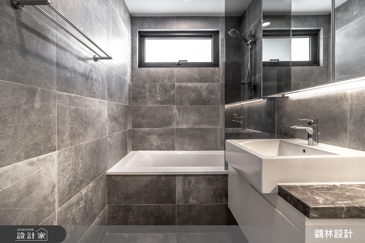 24坪老屋(16~30年)＿簡約風浴室案例圖片＿觀林設計＿觀林_44之9