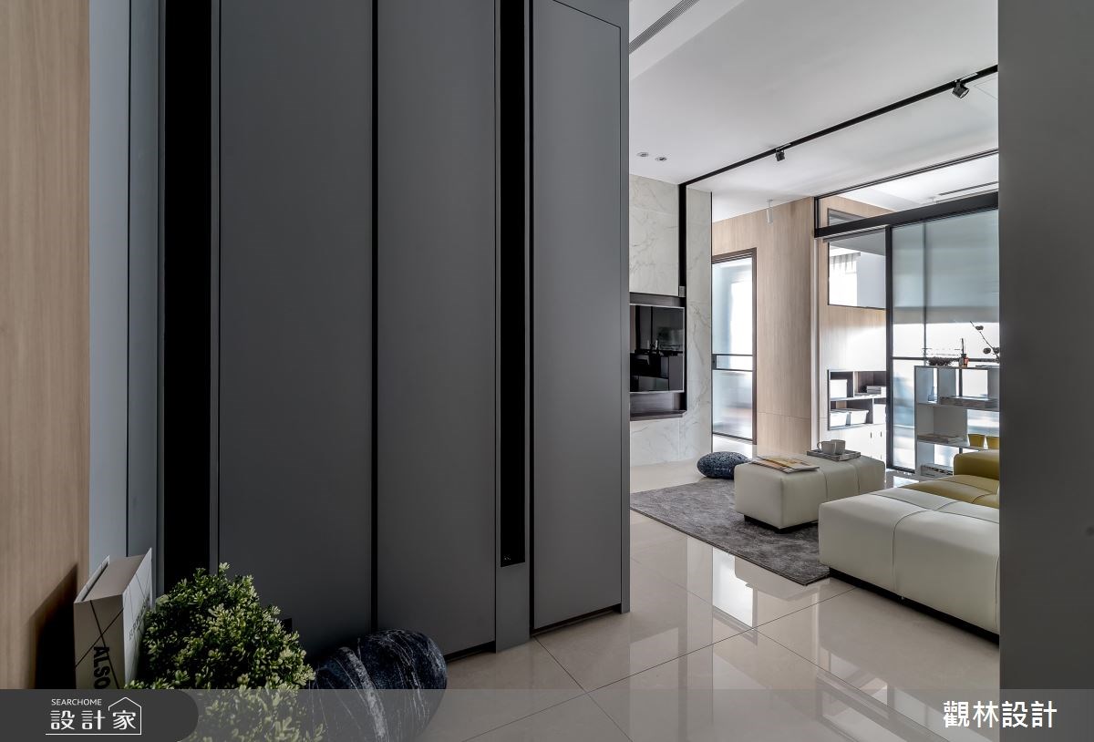 20坪新成屋(5年以下)＿現代風客廳案例圖片＿觀林設計＿觀林_45之1