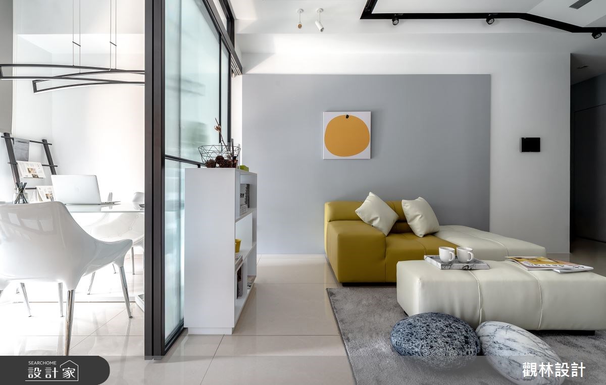20坪新成屋(5年以下)＿現代風客廳案例圖片＿觀林設計＿觀林_45之6