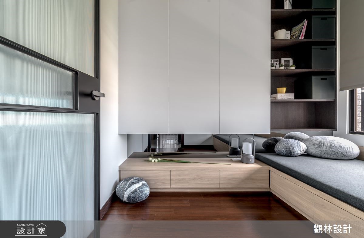 20坪新成屋(5年以下)＿現代風工作區客房案例圖片＿觀林設計＿觀林_45之14