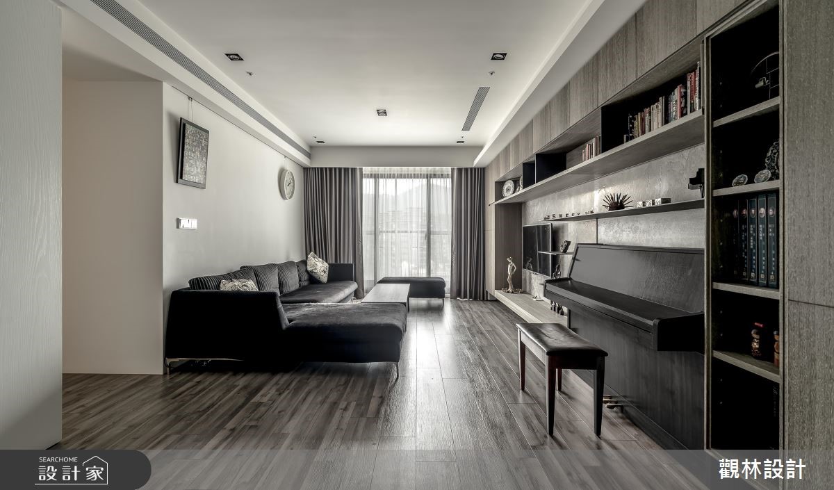 新成屋(5年以下)＿混搭風客廳案例圖片＿觀林設計＿觀林_46之1