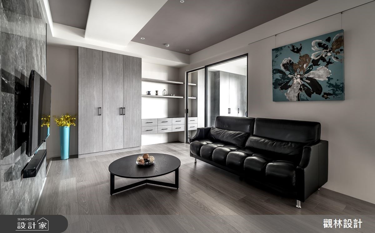 19坪新成屋(5年以下)＿混搭風客廳案例圖片＿觀林設計＿觀林_47之2