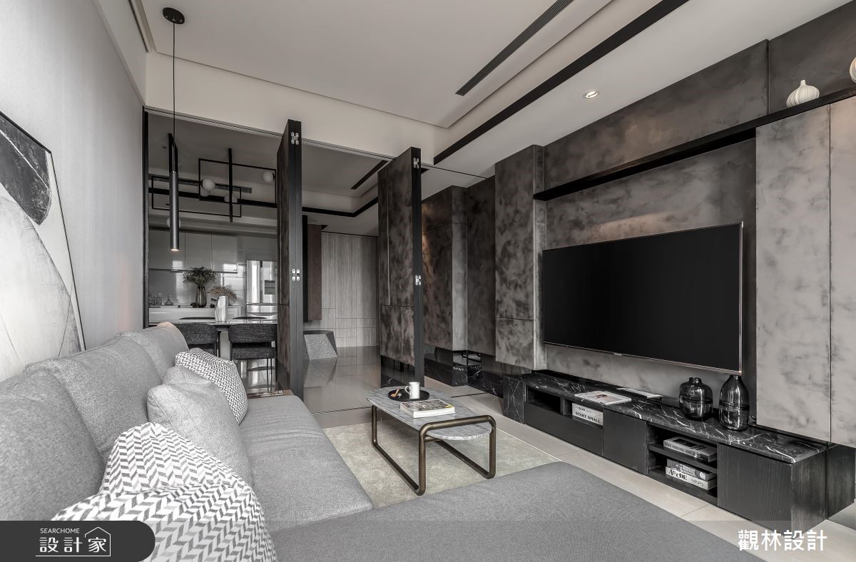 24坪新成屋(5年以下)＿現代風客廳案例圖片＿觀林設計＿觀林_48之9