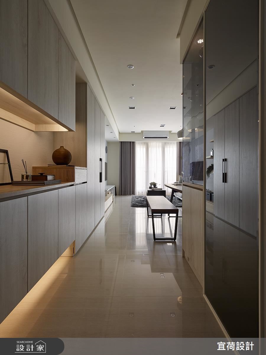 30坪新成屋(5年以下)＿北歐風玄關客廳餐廳案例圖片＿宜荷設計＿宜荷_品生活之1