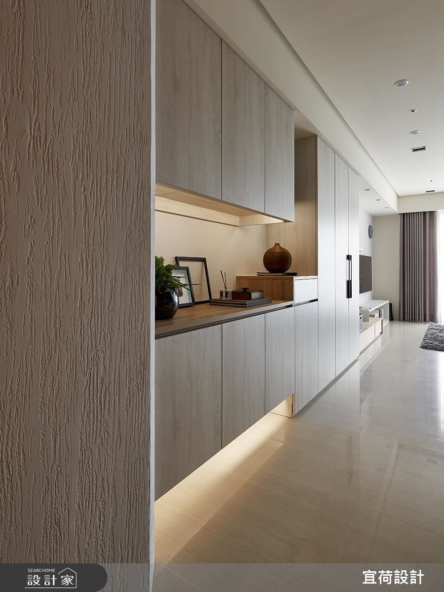 30坪新成屋(5年以下)＿北歐風玄關客廳案例圖片＿宜荷設計＿宜荷_品生活之2