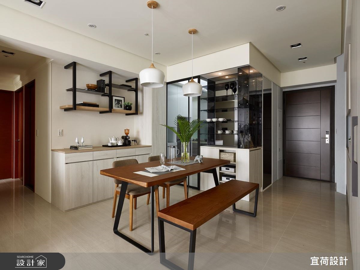 30坪新成屋(5年以下)＿北歐風玄關餐廳案例圖片＿宜荷設計＿宜荷_品生活之7