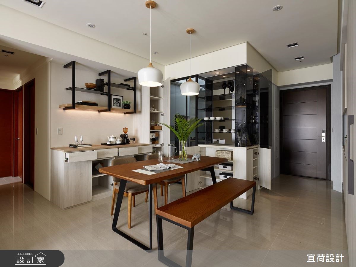 30坪新成屋(5年以下)＿北歐風玄關餐廳案例圖片＿宜荷設計＿宜荷_品生活之8