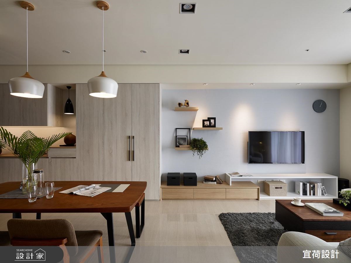 30坪新成屋(5年以下)＿北歐風客廳餐廳案例圖片＿宜荷設計＿宜荷_品生活之10