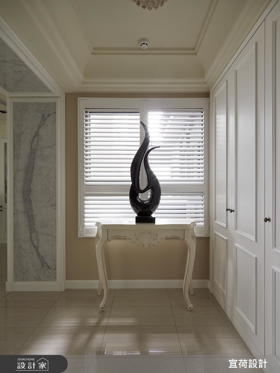 43坪新成屋(5年以下)＿新古典玄關案例圖片＿宜荷設計＿宜荷_城堡之1