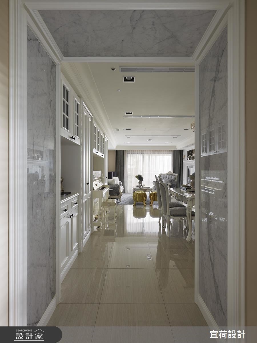 43坪新成屋(5年以下)＿新古典客廳餐廳案例圖片＿宜荷設計＿宜荷_城堡之4