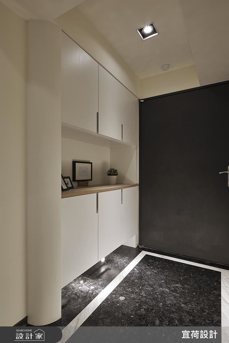 24坪新成屋(5年以下)＿北歐風玄關案例圖片＿宜荷設計＿宜荷_童話。童畫之2