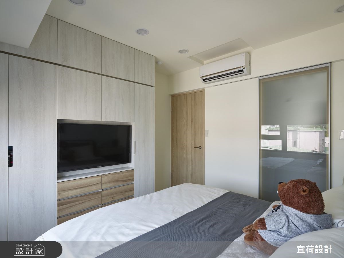 24坪新成屋(5年以下)＿北歐風臥室案例圖片＿宜荷設計＿宜荷_童話。童畫之17